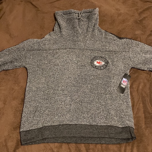NWT KC Chiefs Fleece Turtleneck - Picture 2 of 15